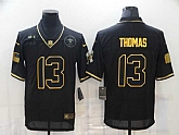 Nike Saints 13 Michael Thomas Black Gold 2020 Salute To Service Limited Jersey,baseball caps,new era cap wholesale,wholesale hats